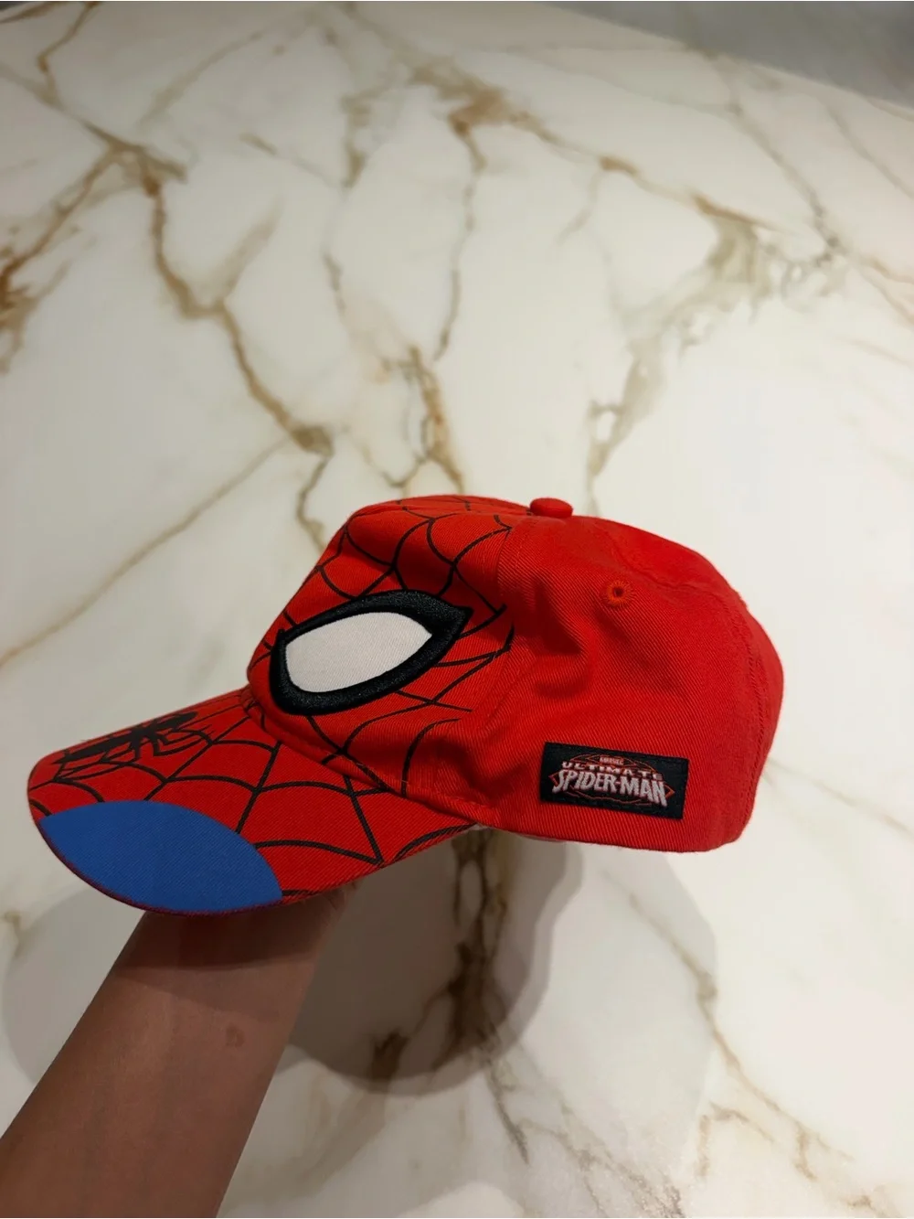 Spiderman Kids Red Cap